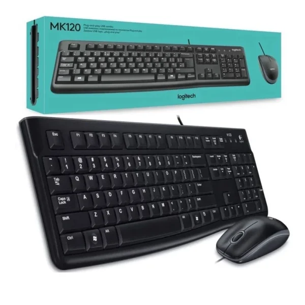 کیبورد و ماوس لاجیتک مدل MK120