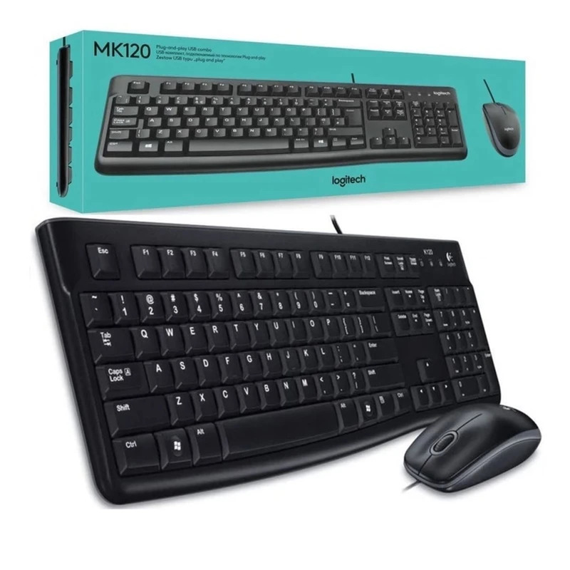 کیبورد و ماوس لاجیتک مدل MK120