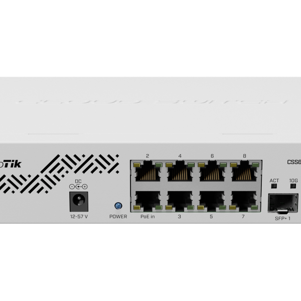 سوئیچ میکروتیک مدل CSS610-8G-2S+IN