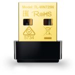 کارت شبکه USB بی سیم (دانگل وای فای) تی پی لینک مدل TL-WN725N