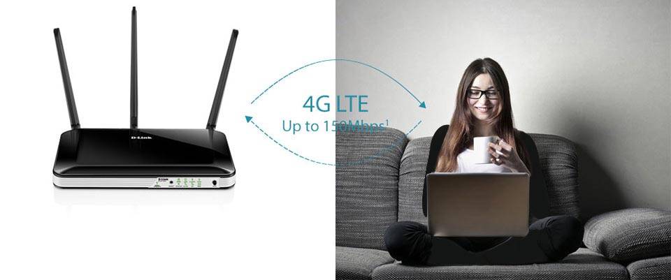  مودم روتر بی سیم LTE دی-لینک مدل DWR-953