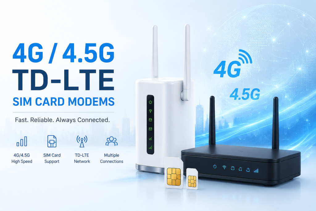 مودم سیمکارتی | مودم  4G ، TD-LTE ، 5G و 3 محصول پرفروش